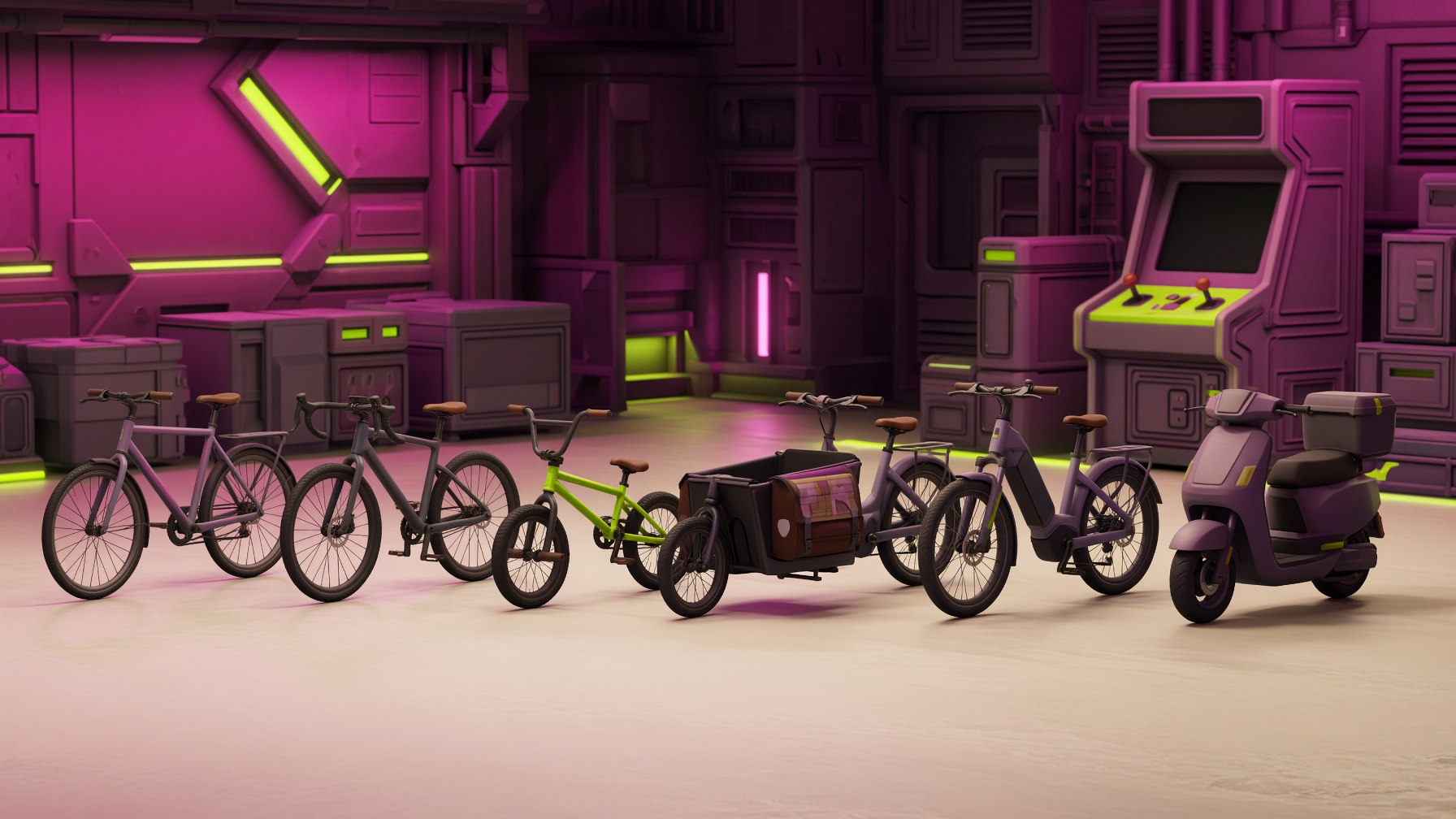 Courier vehicles